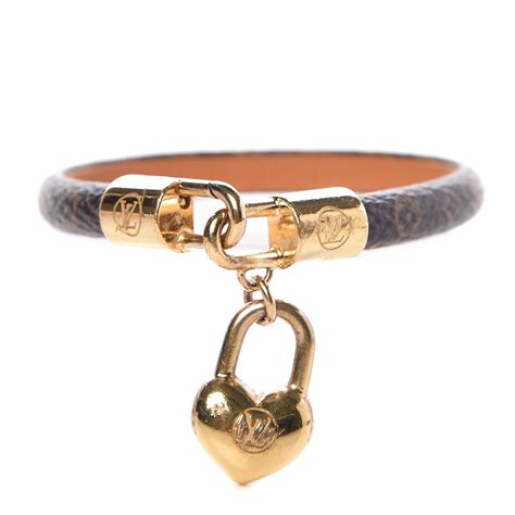 lv lock bracelet price|louis vuitton bracelet monogram.